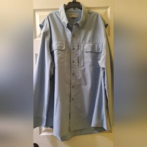 Duluth Trading Co Light Blue Men's Shirt